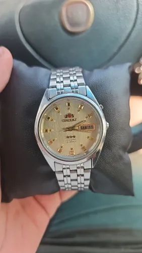 Orient 3 estrelas 21 jewels crystal