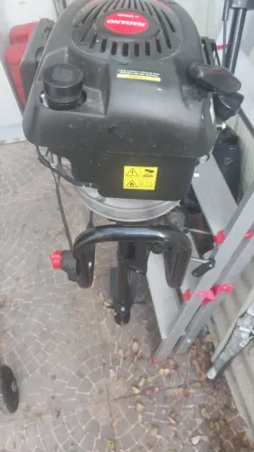 motor de popa a gasolina 6.5 HP 196cc da marca Nagano