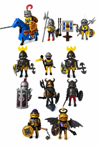 Lote Playmobil com Duas Caixas Cheias