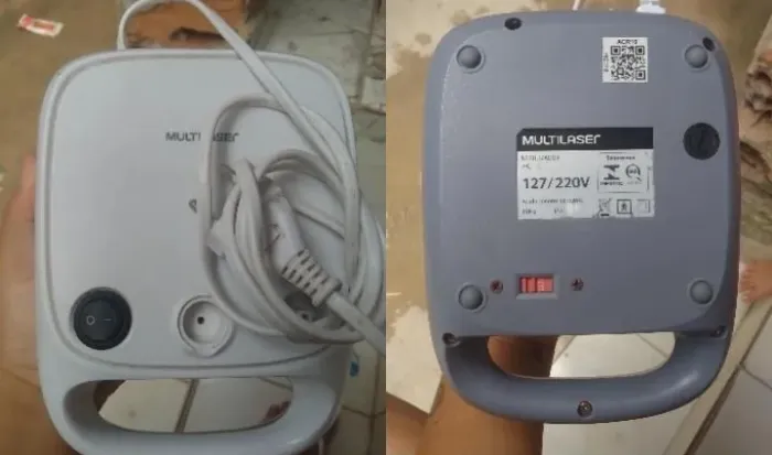 Inalador compressor multilaser