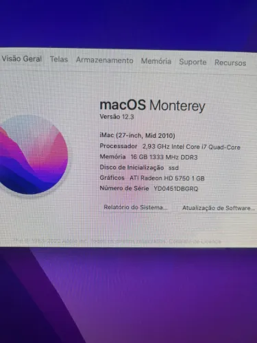 iMac 27 i7 2010 