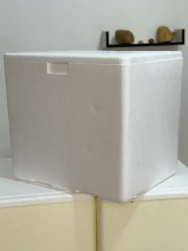 Caixa de isopor para bag 