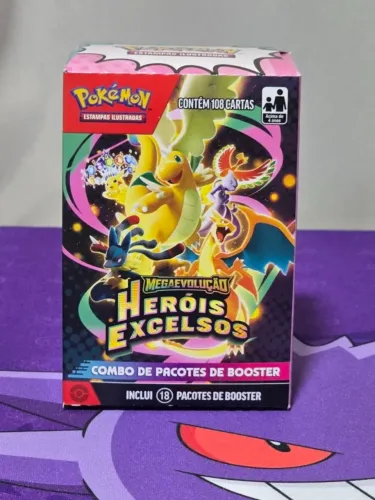 Combo de Boosters Heróis Excelsos 18 boosters