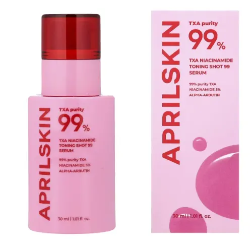 APRILSKIN TXA Niacinamide Toning Shot 99 Sérum Skin Niacinamida 5% (99% de Alta Pureza)