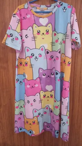 Vestido de gatinhos