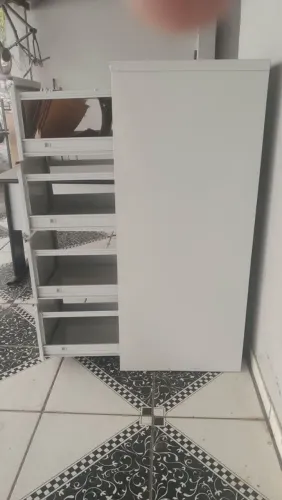 Armário para escritório e mesa de escritório 
