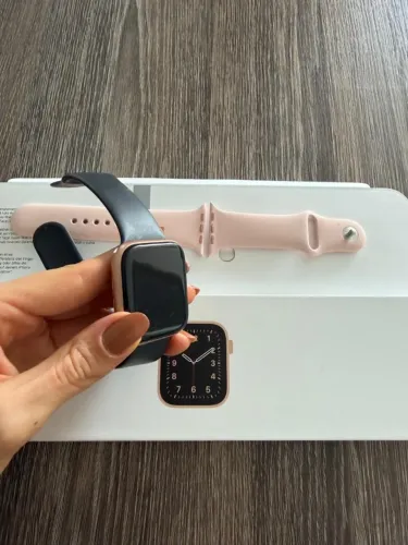 Apple Watch SE 44mm GPS Rose Gold - Completo
