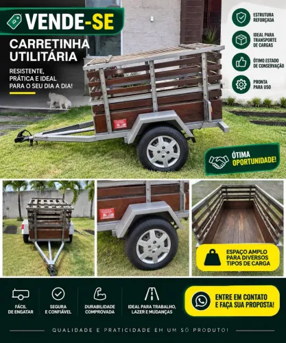 Vende-se Reboque (carrocinha)
