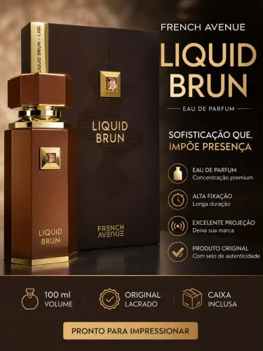 Liquid Brun French Avenue EDP 100ml Original | Alta Fixação