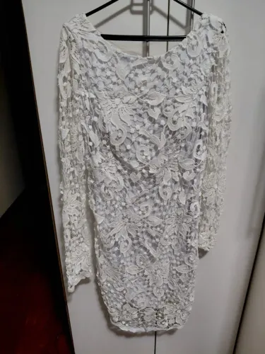 Vestido branco renda