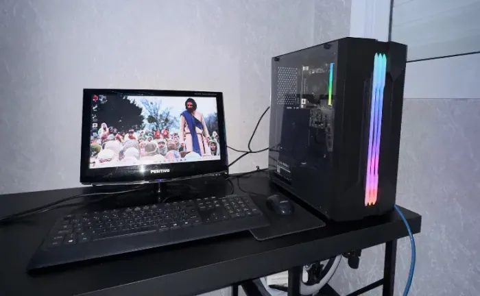 Aceito troca iPhone/ Pc gamer Roda Gta | Fortnite Ryzen 5 5600G 16gb ram 480ssd