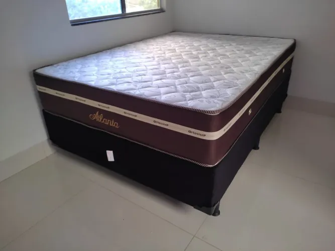 Cama casal semi ortopédica