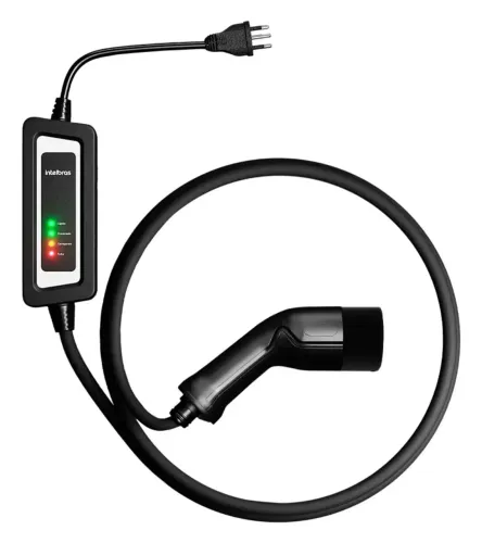 Carregador portátil IntelBras tipo 2 pra qualquer carro elétrico ou híbrido