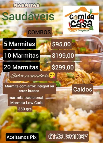 Marmitas congeladas