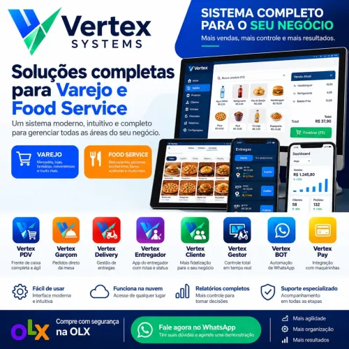 Sistema de Gestão Comercial para Lojas e Restaurantes