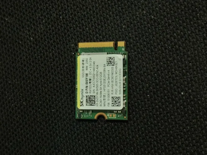 SSD NVMe 512GB