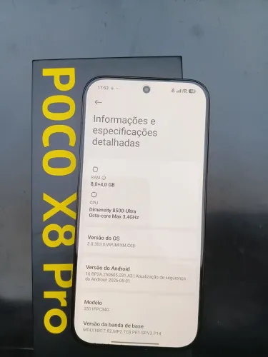 Xiome Poco X8 Pro 256/8GB