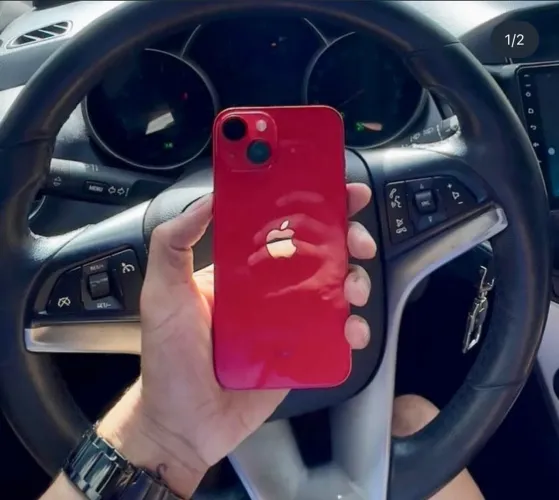 iPhone 14 red 128gb 83% de bateria sem marcas de uso aparelho em estado de novo.
