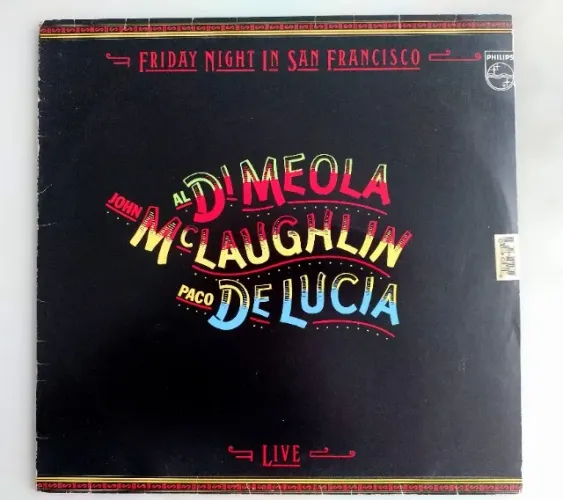 Vinil Friday Night in San Francisco Di Meola De Lucia McLaughlin