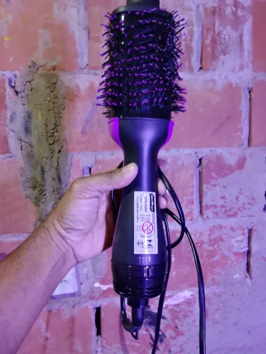 Escova de cabelo elétrica