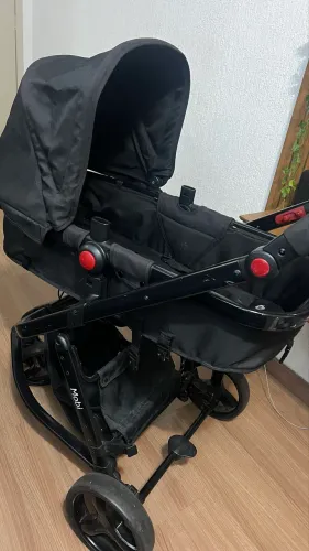 CARRINHO SAFETY + bebê conforto com base para carro
