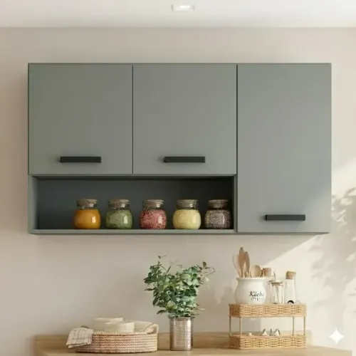 Armário Aéreo Fendi/Fendi Com 3 Portas Novo
