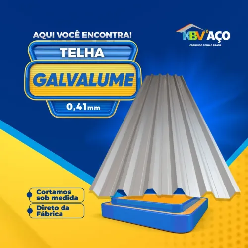 Todas Telhas galvalume e perfil U
