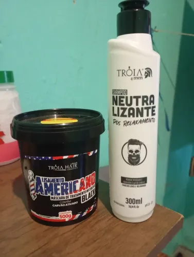 ALISAMENTO AMERICANO + NEUTRALIZANTE
