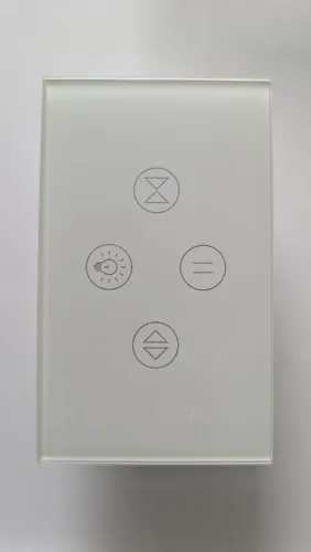 Espelho acionador cortina e luz Alexa Google home automação