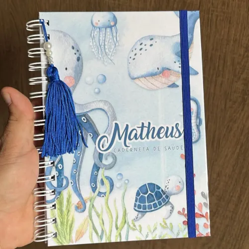 Caderneta Personalizada