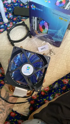 Vendo cooler double fan DK-34 Intel AMD