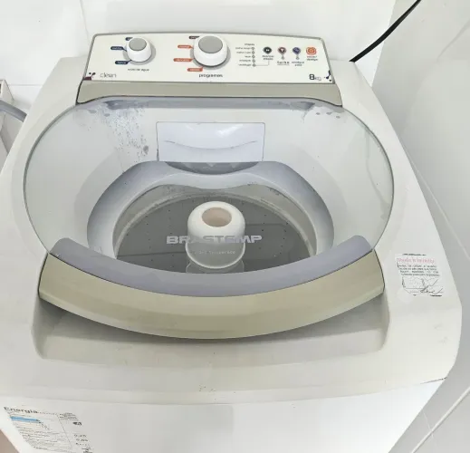 Máquina de lavar roupa 8kg Brastemp
