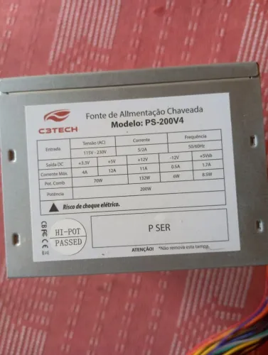 Forte para computador/Pc de 150W (132w reais)