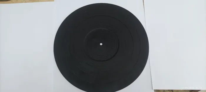 Borracha para prato de toca disco 