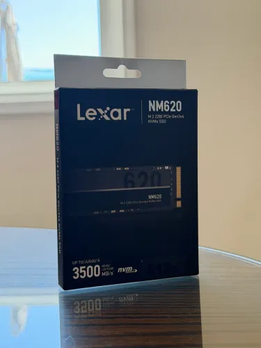SSD Lexar NM620 512GB M.2 NVMe PCIe - Lacrado,Nunca Usado