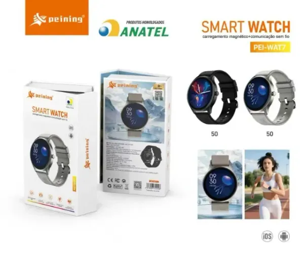 Smartwatch Peining PEI-WAT7 AMOLED 1,43" Bluetooth