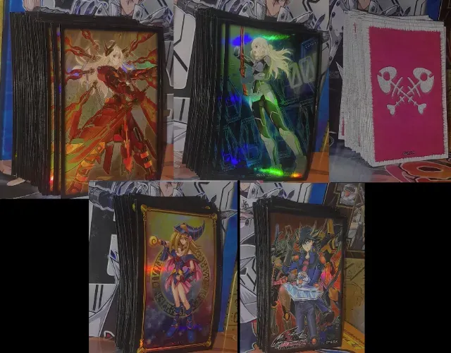 Yu-Gi-Oh! TCG Mais de 200 Sleeves Originais