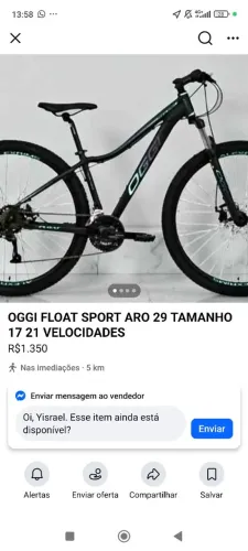 Vendo Bike aro 29 Oggi
