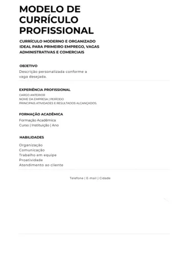 Currículo Profissional Estratégico | Entrega em 24h | Aumente suas Chances