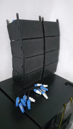 Caixas de Som MID Ranger com auto falantes de 4 polegadas