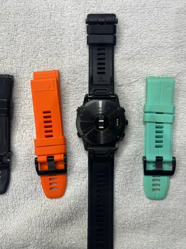 Garmin Fenix 6X Sapphire em excelente estado de conservação.