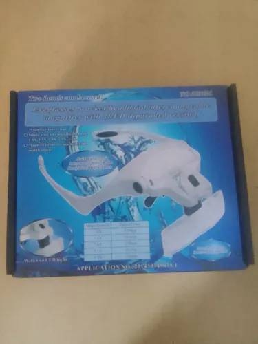 Lente amplificadores para trabalhos manuais minuciosos