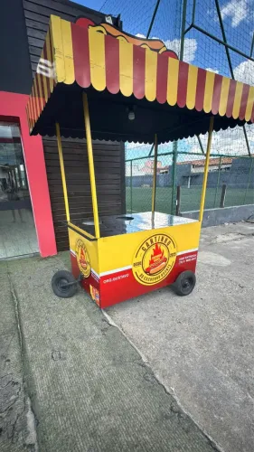 Carrinho para cachorro quente