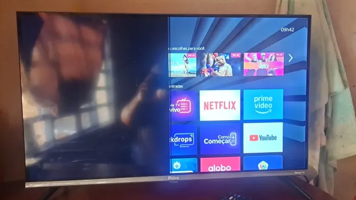 Tv Philco Roku- defeito na tela