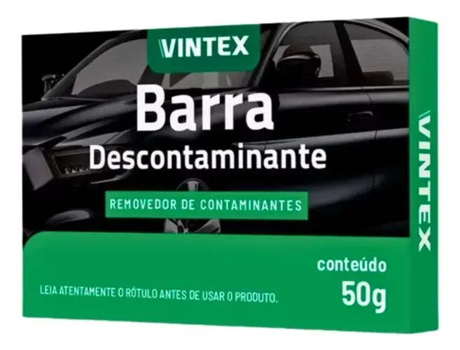 Clay Bar Vonixx V-bar 50g Massa Barra Descontaminante V Bar