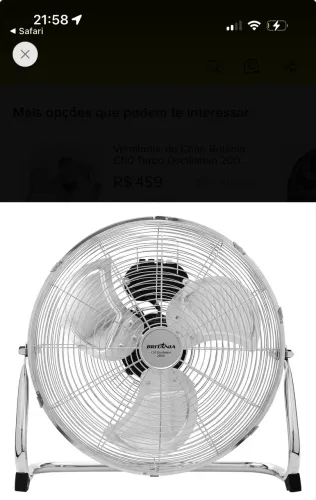 Ventilador Britânia