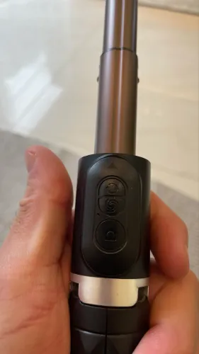 Estabilizador gimbal com luz e tripé 
