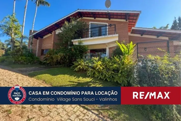 Casa para locação condomínio Village Sans Souci