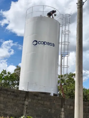Caixa D?água 50mil litros padrão Copasa