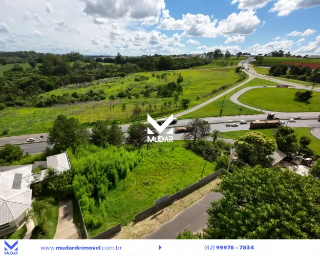 Terreno ao lado da Rotatória da Santa Paula próximo à Rodovia.